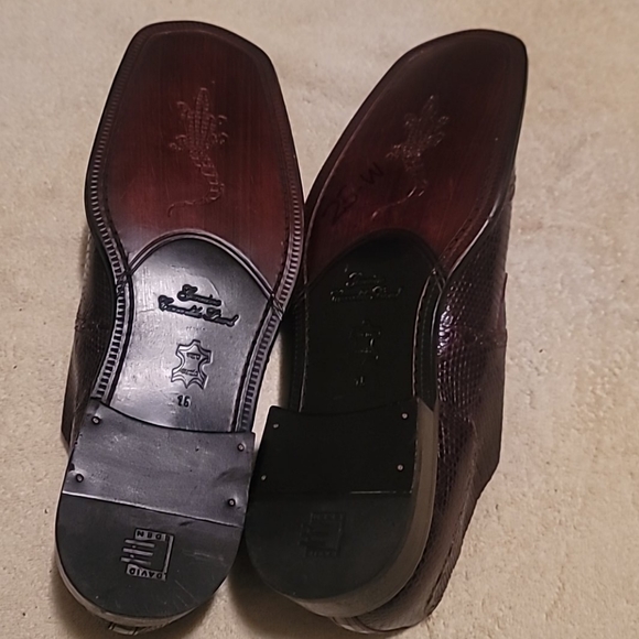 David eden mens alligator and lizard shoes - Picture 6 of 6